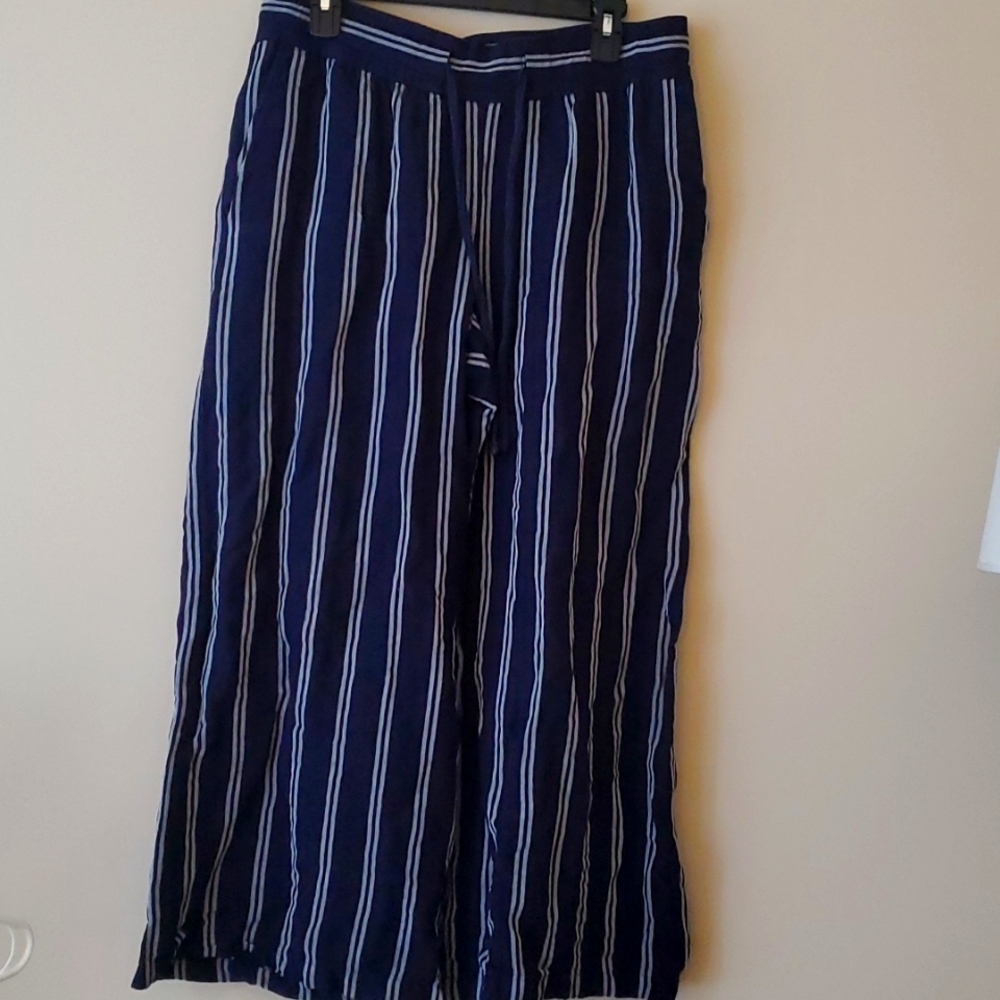 TARGET wide leg navy pants